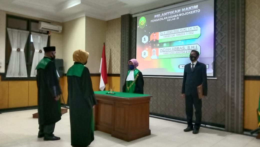 PELANTIKAN HAKIM PENGADILAN AGAMA SITUBONDO MENJADI HAKIM PENGADILAN AGAMA MOJOKERTO