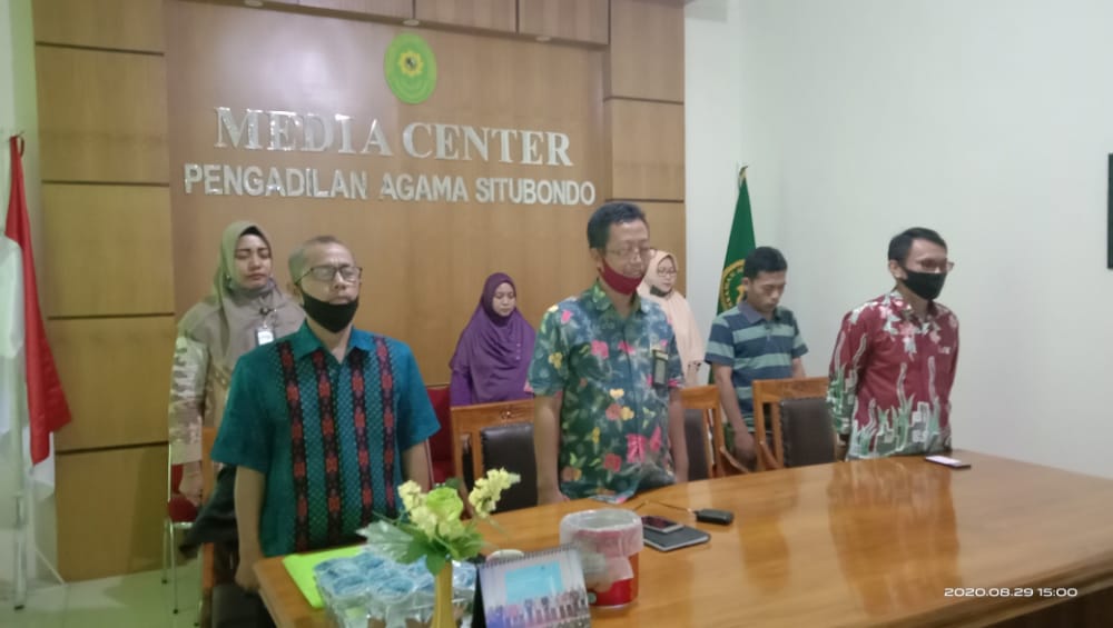PEMBINAAN PEMBANGUNAN ZONA INTEGRITAS MA SECARA VIRTUAL