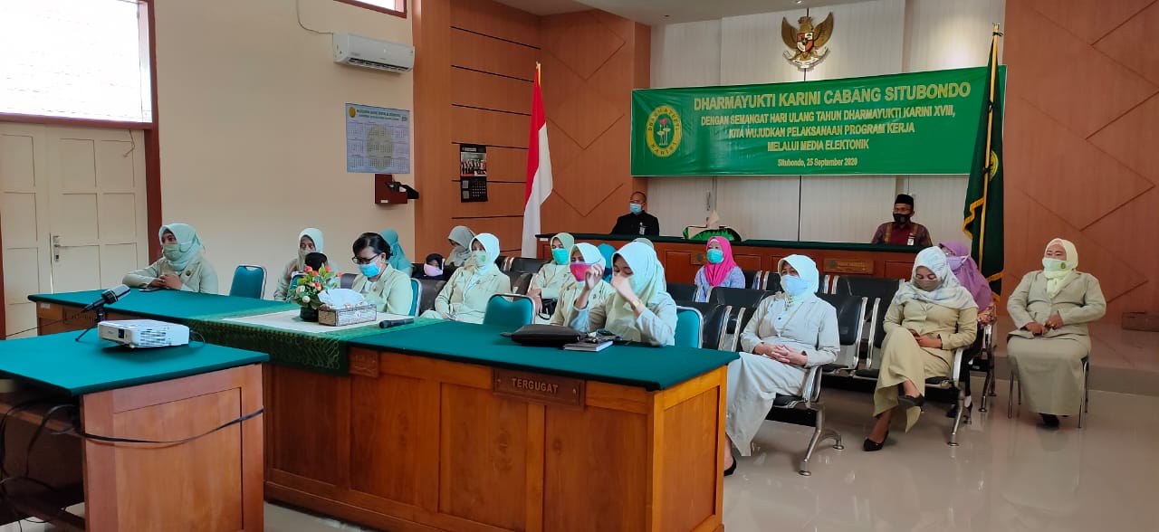 DHARMA YUKTI KARITINI CABANG SITUBONDO SECARA BERSAMA SAMA PENGADILAN AGAMA SITUBONDO DAN PENGADILAN NEGERI SITUBONDO