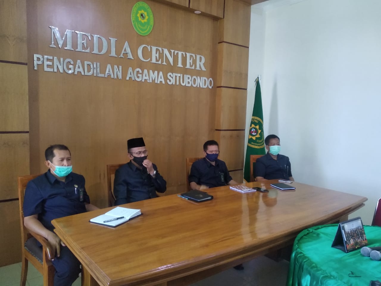 PEMBINAAN TEKNIS SECARA VIRTUAL OLEH MAHKAMAH AGUNG REPUBLIK INDONESIA