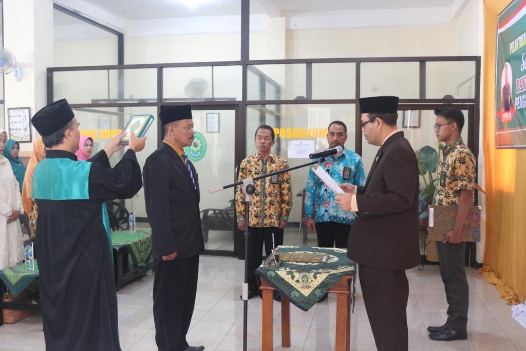 pelantikan pak safik